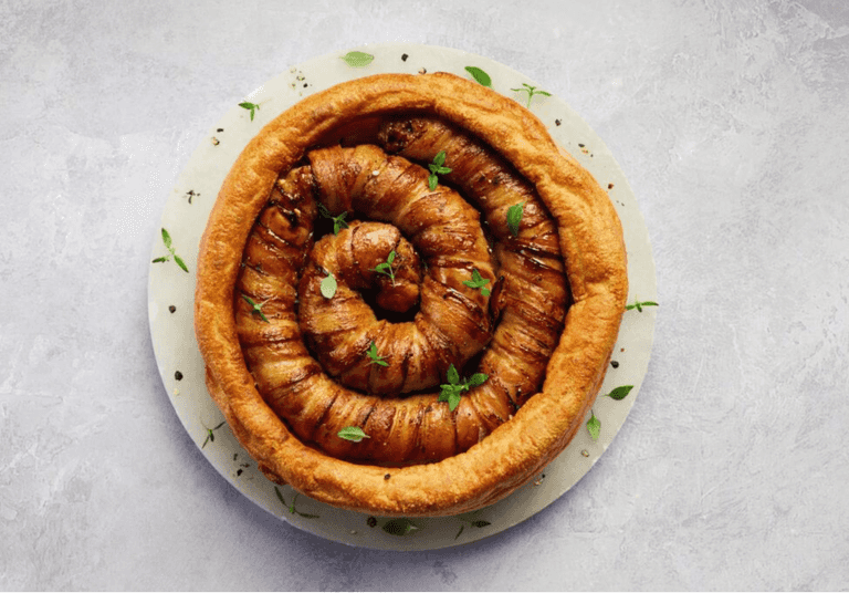Aldi’s giant pig in blanket Yorkshire pudding in stores today in time for Christmas Aldi’s giant pig in blanket Yorkshire pudding in stores today in time for Christmas
