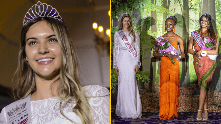 Woman wins ‘world’s first’ makeup-free beauty pageant Woman wins ‘world’s first’ makeup-free beauty pageant