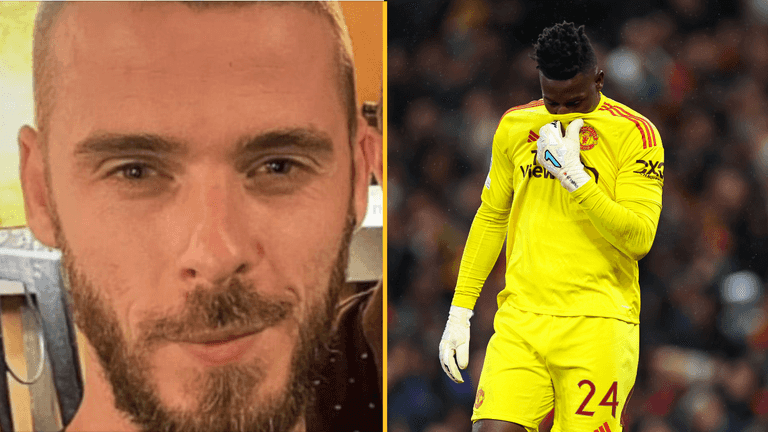 David De Gea uploads cryptic social media post after Onana error David De Gea uploads cryptic social media post after Onana error