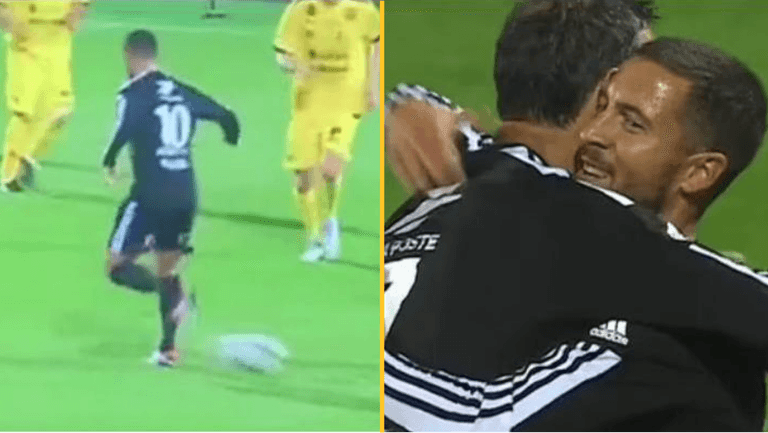 Eden Hazard makes incredible return to football just days after retiring Eden Hazard makes incredible return to football just days after retiring