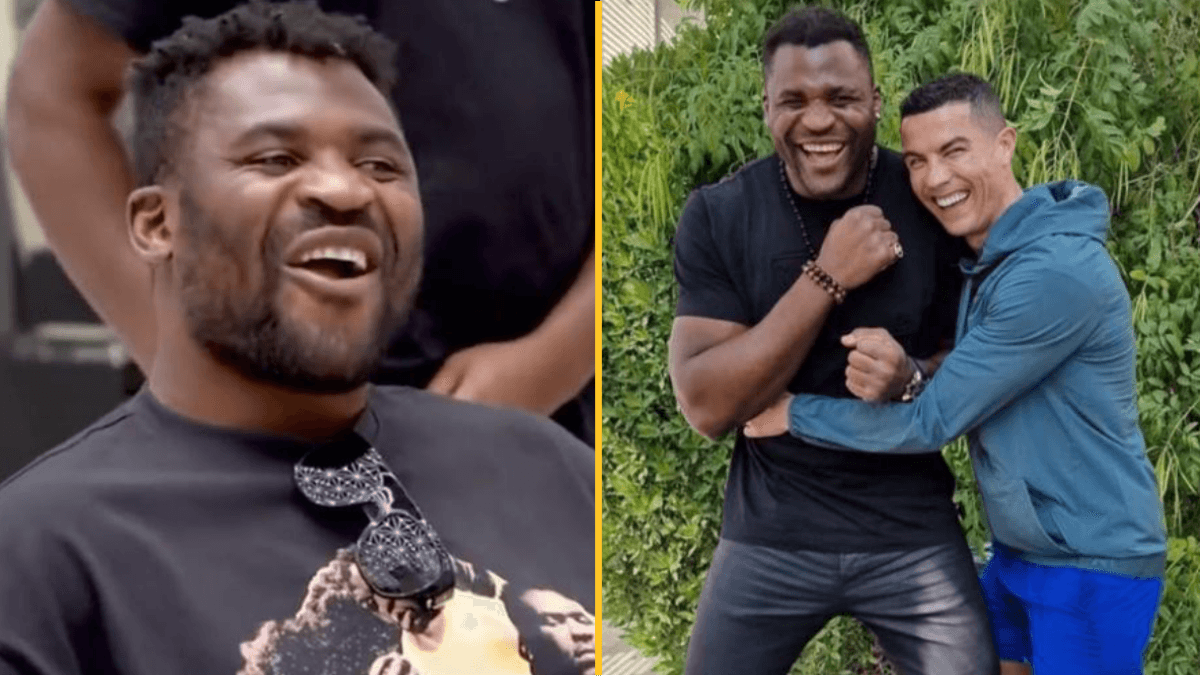 The incredible gift Cristiano Ronaldo has given Francis Ngannou before Tyson Fury fight
