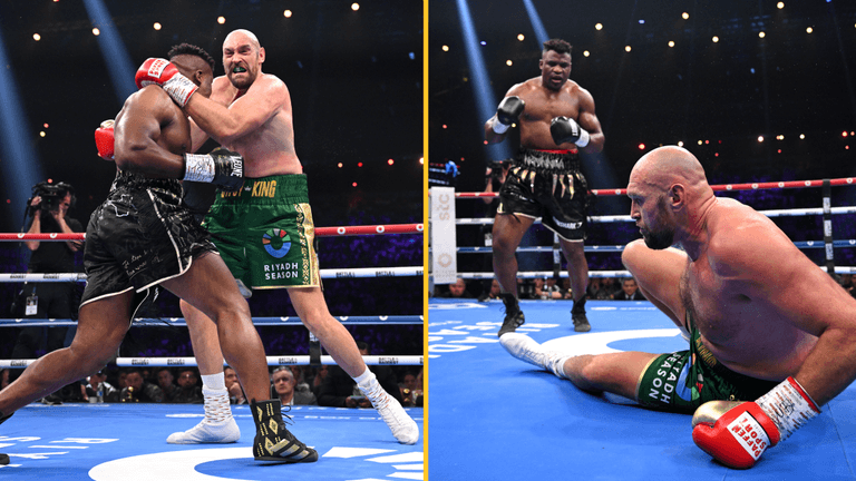 Francis Ngannou speaks out after controverisal Tyson Fury defeat Francis Ngannou speaks out after controverisal Tyson Fury defeat