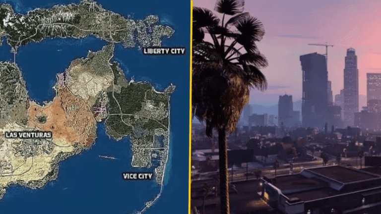 GTA 6 map concept combined all major cities into one sprawling open world GTA 6 map concept combined all major cities into one sprawling open world