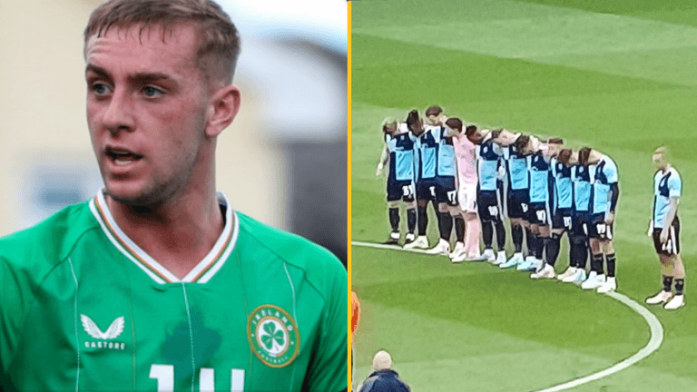 Irish footballer refuses to stand with teammates during Remembrance Day minute’s silence Irish footballer refuses to stand with teammates during Remembrance Day minute’s silence