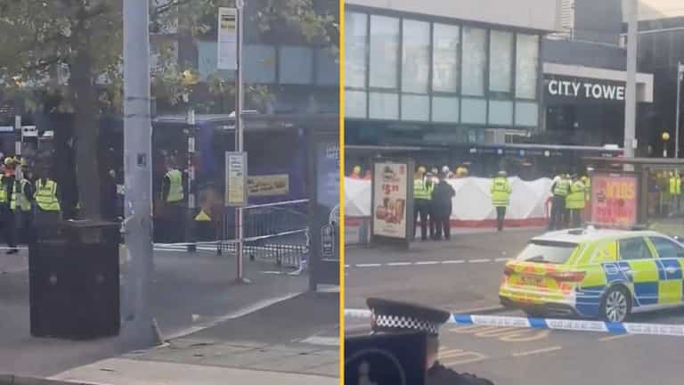 Casualties taken to hospital after bus crashes into Manchester shop Casualties taken to hospital after bus crashes into Manchester shop