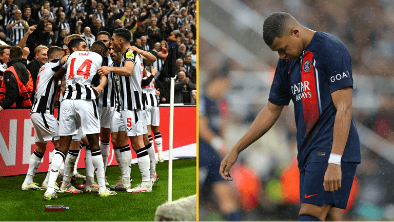 Newcastle blow away poor PSG at St James’ Park Newcastle blow away poor PSG at St James’ Park