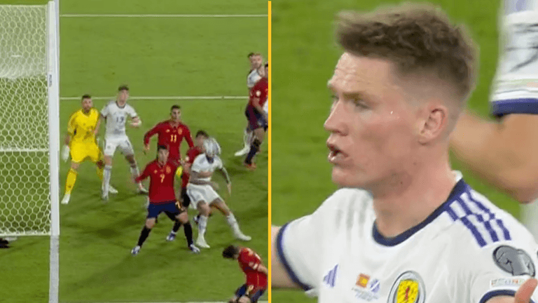 Fans fume as Scott McTominay has worldie free kick ruled out Fans fume as Scott McTominay has worldie free kick ruled out