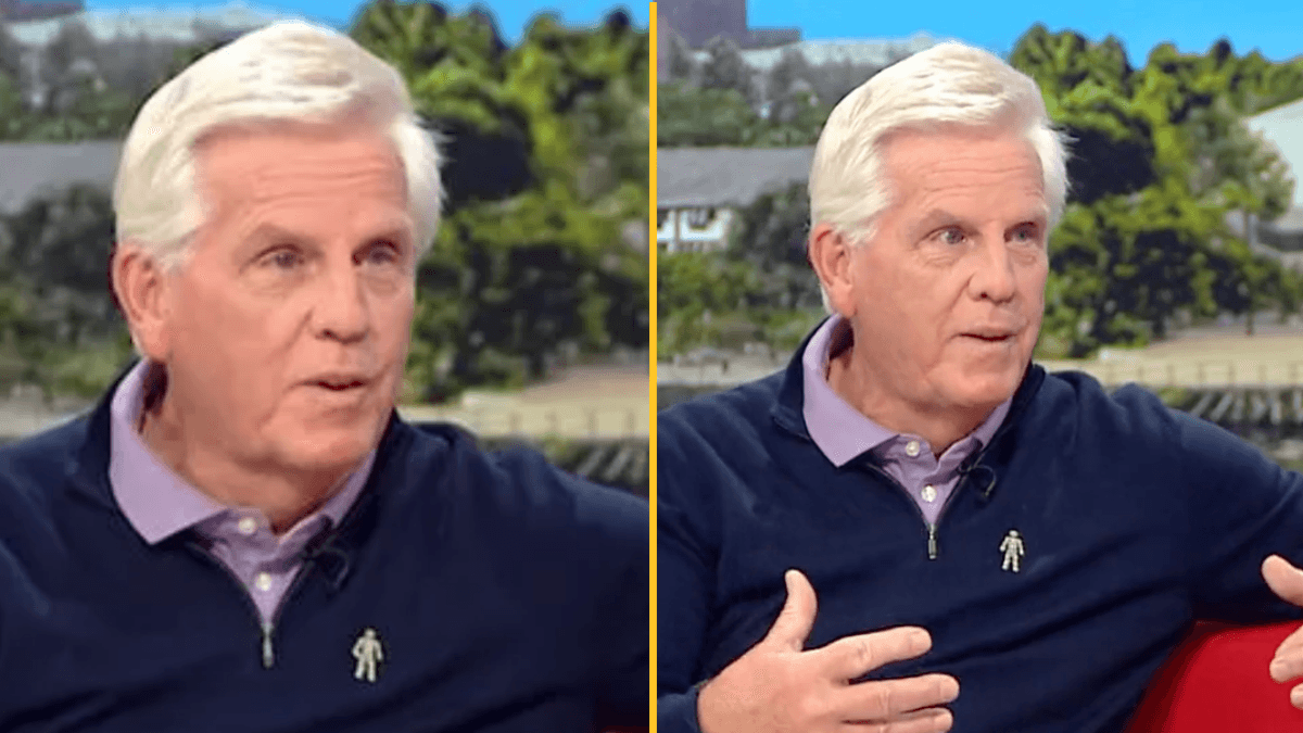 Sports presenter Steve Rider reveals cancer diagnosis live on air