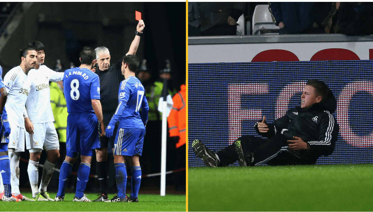 Swansea ball boy who was kicked by Eden Hazard worth over £50m