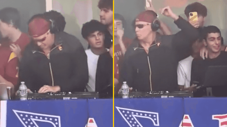 Will Ferrell seen DJing at American frat party Will Ferrell seen DJing at American frat party