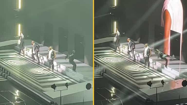 JLS star Aston Merrygold leaves fans shocked after backflip goes wrong JLS star Aston Merrygold leaves fans shocked after backflip goes wrong