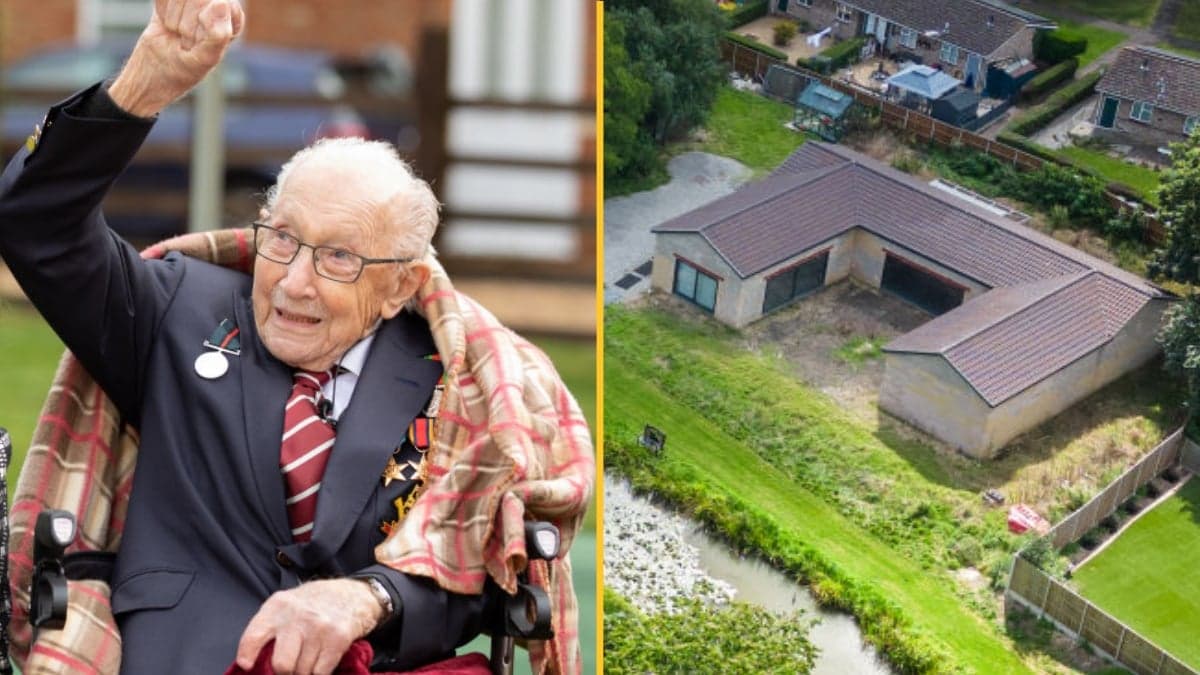 Captain Tom’s family ordered to demolish luxury spa in garden