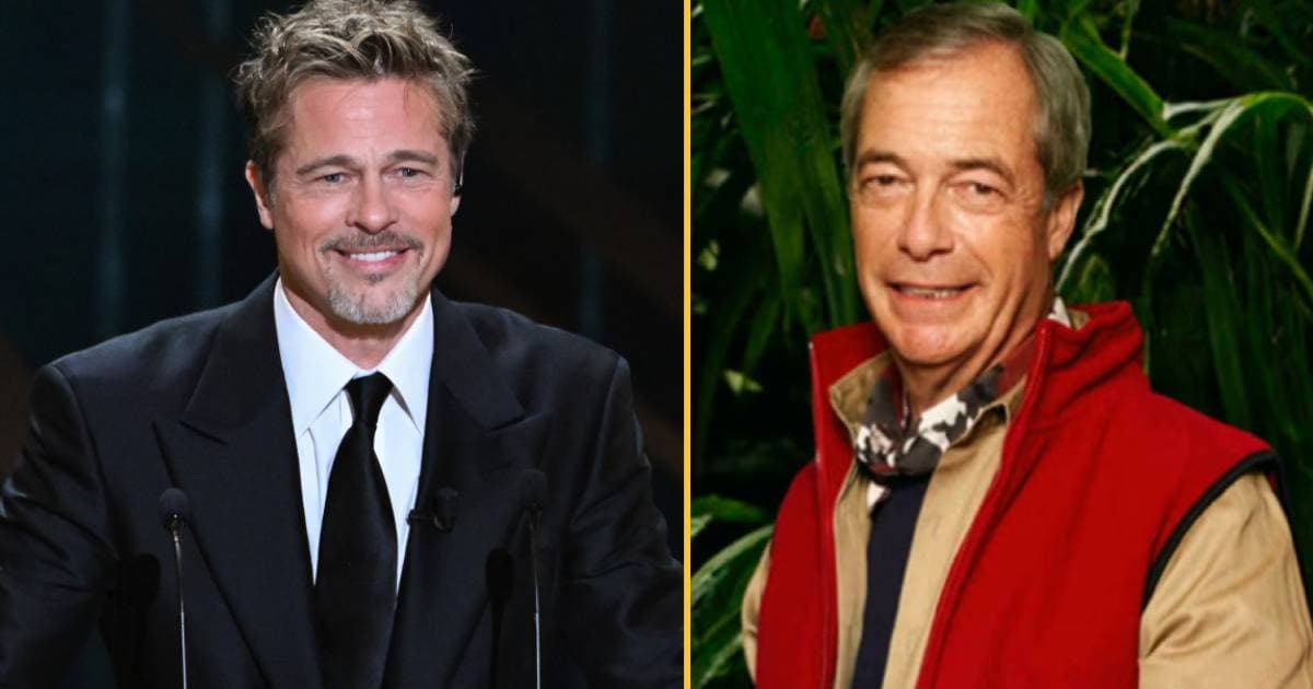 I’m A Celeb viewers can’t believe Nigel Farage is same age as Brad Pitt