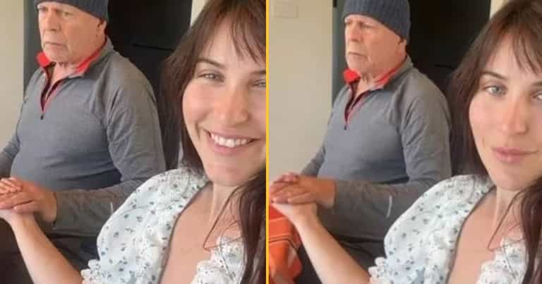 Bruce Willis grips onto daughter’s hand amid dementia diagnosis Bruce Willis grips onto daughter’s hand amid dementia diagnosis