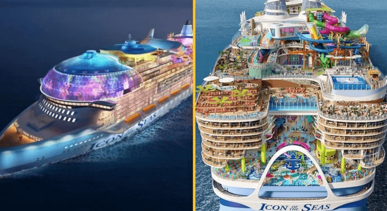 World’s largest cruise ship that’s five times bigger than the Titanic is about to make its first voyage World’s largest cruise ship that’s five times bigger than the Titanic is about to make its first voyage