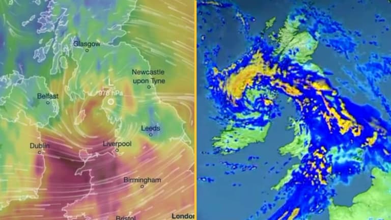 Tornado warning issued in UK as Storm Debi brings 100mph winds Tornado warning issued in UK as Storm Debi brings 100mph winds