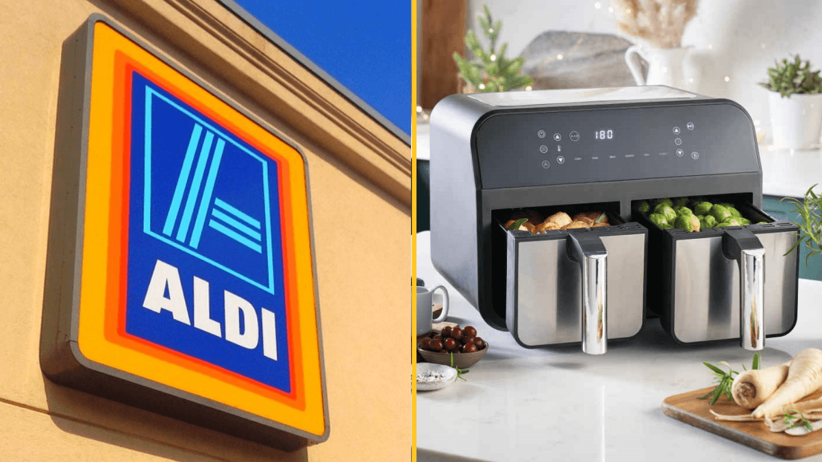 Aldi’s dual basket air fryer is returning just in time for Christmas
