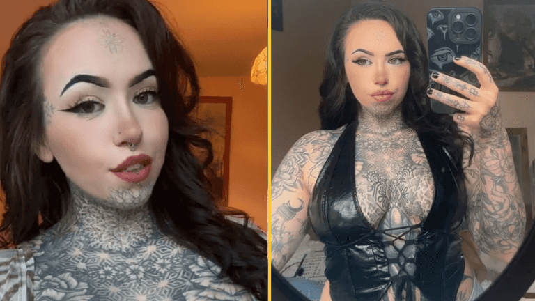 ‘People tell me I’ll regret my face and body tattoos when I’m 80’ ‘People tell me I’ll regret my face and body tattoos when I’m 80’