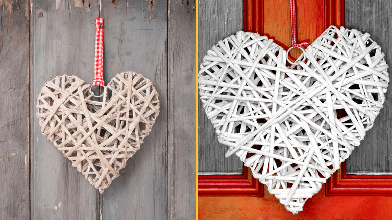 People left stunned after discovering why people have wicker hearts on their doors and windows People left stunned after discovering why people have wicker hearts on their doors and windows