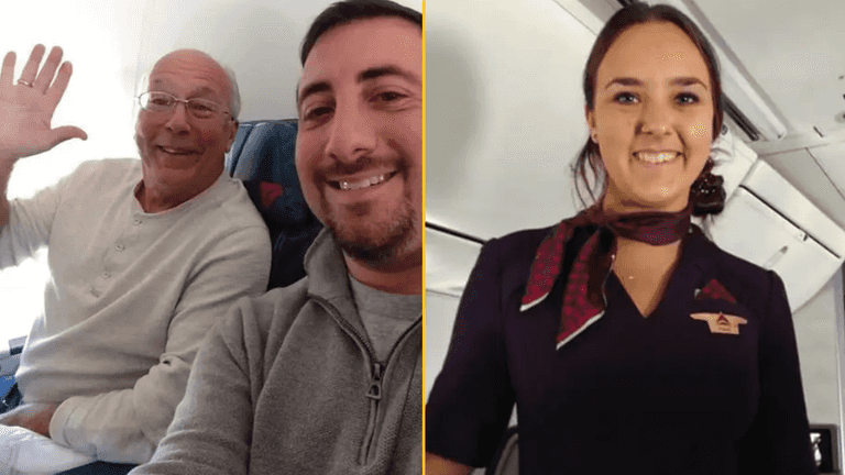 Dad books six flights to spend Christmas with flight attendant daughter during her shifts Dad books six flights to spend Christmas with flight attendant daughter during her shifts