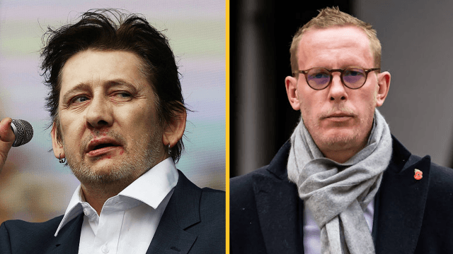 The Pogues insulting Laurence Fox is being reshared following Shane MacGowan’s death
