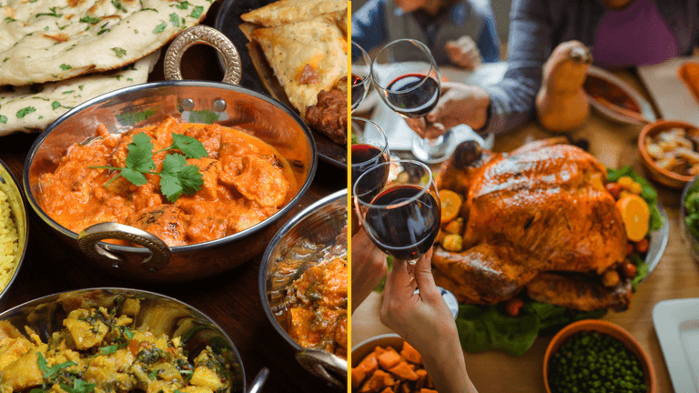 One in six Brits would rather have a curry than a Christmas dinner on 25th December One in six Brits would rather have a curry than a Christmas dinner on 25th December