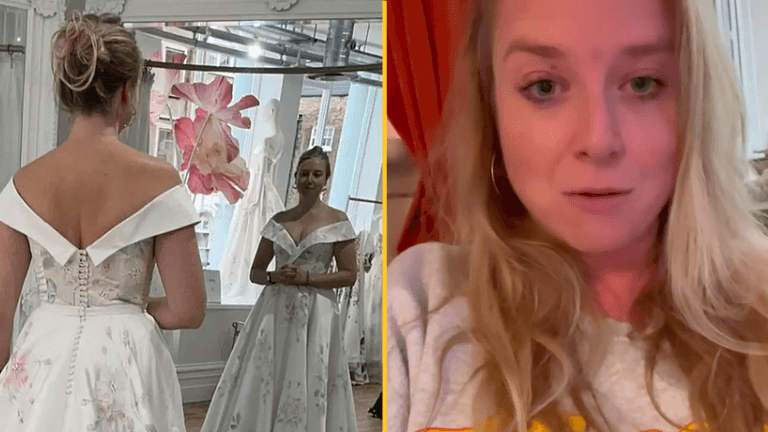 People think they’ve figured out creepy wedding dress pic compared to something from Black Mirror People think they’ve figured out creepy wedding dress pic compared to something from Black Mirror