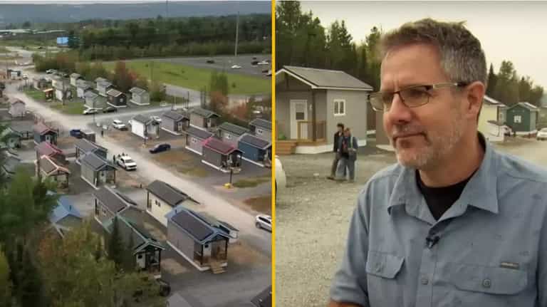 Millionaire builds 99 homes to reduce homelessness in his town Millionaire builds 99 homes to reduce homelessness in his town