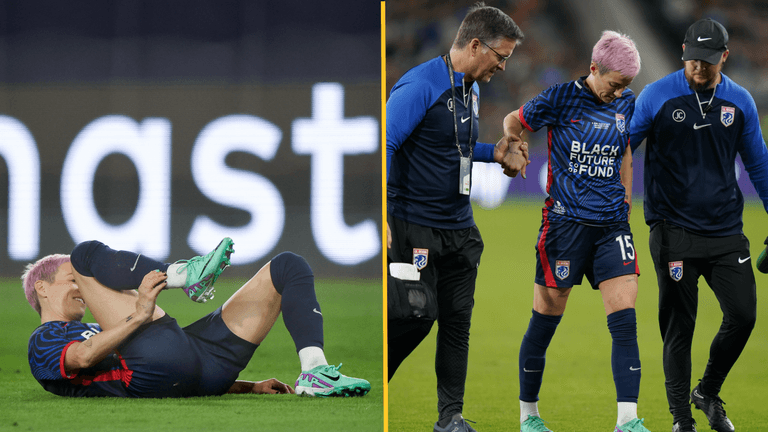 Megan Rapinoe says her brutal injury in her last ever game is ‘proof’ that God doesn’t exist Megan Rapinoe says her brutal injury in her last ever game is ‘proof’ that God doesn’t exist
