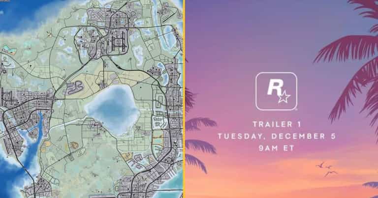 GTA 6 map is massive and packed with multiple towns, cities and airports GTA 6 map is massive and packed with multiple towns, cities and airports