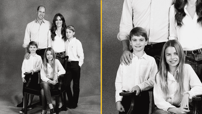 Confusion over Prince Louis ‘missing finger’ in royal family Xmas photo Confusion over Prince Louis ‘missing finger’ in royal family Xmas photo