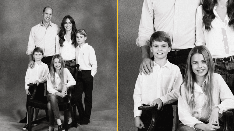 Confusion over Prince Louis ‘missing finger’ in royal family Xmas photo Confusion over Prince Louis ‘missing finger’ in royal family Xmas photo