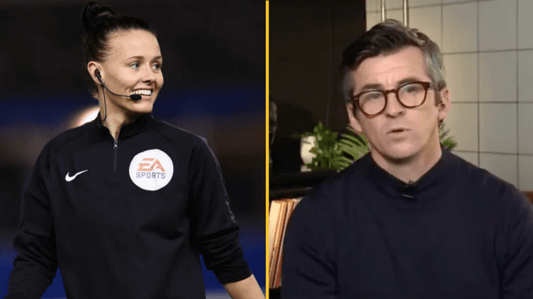 Joey Barton responds to Rebecca Welch becoming first female ref in Premier League Joey Barton responds to Rebecca Welch becoming first female ref in Premier League