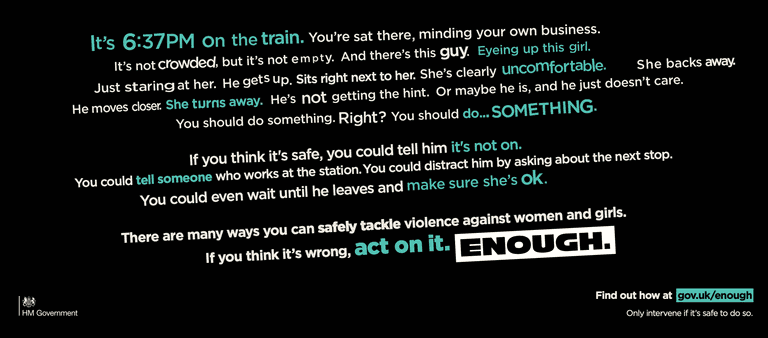 Young men don’t feel confident intervening in violence against women and girls Young men don’t feel confident intervening in violence against women and girls