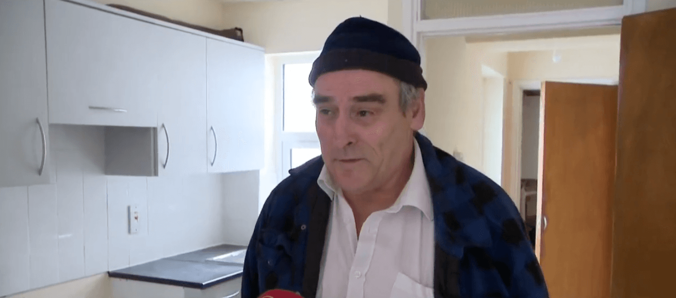 Man who lived in abandoned slaughterhouse for years to spend first Christmas in new home