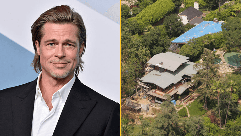 Brad Pitt let his 105-year-old neighbour live in his $40m home rent free until his death Brad Pitt let his 105-year-old neighbour live in his $40m home rent free until his death