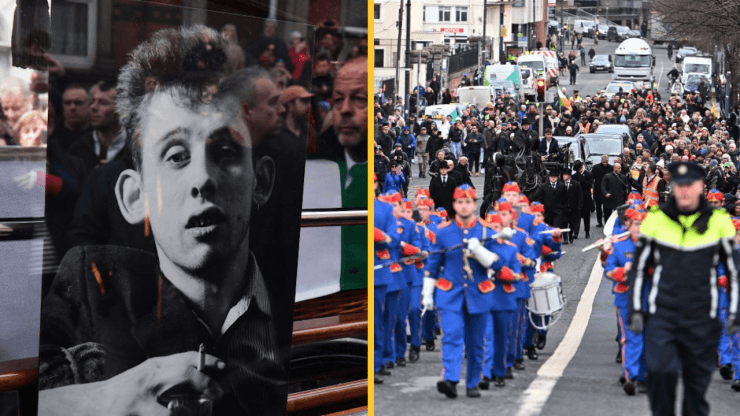 Thousands line streets in Dublin for Shane MacGowan’s funeral Thousands line streets in Dublin for Shane MacGowan’s funeral