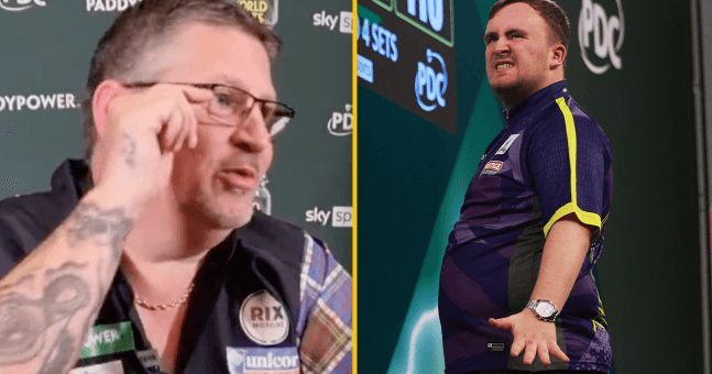 Gary Anderson stands up for Luke Littler after newspaper picture controversy