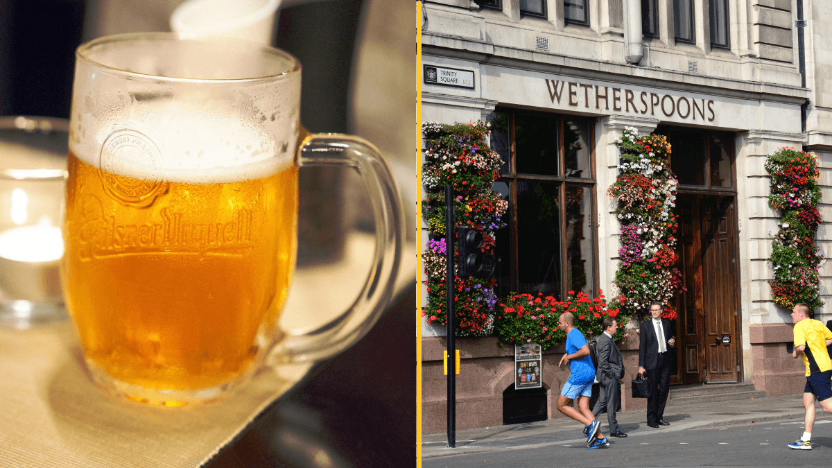 Wetherspoons dropping food and drink prices in January with £1.99 pints