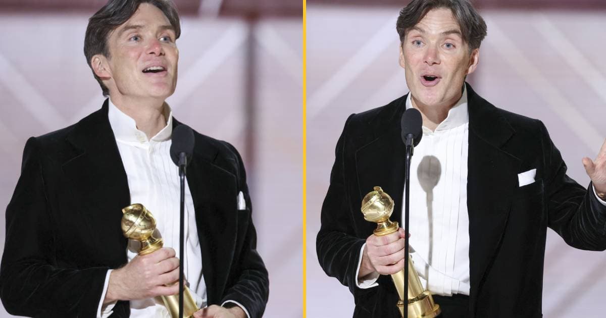 Cillian Murphy claims first Golden Globe as Oppenheimer and Barbie win big
