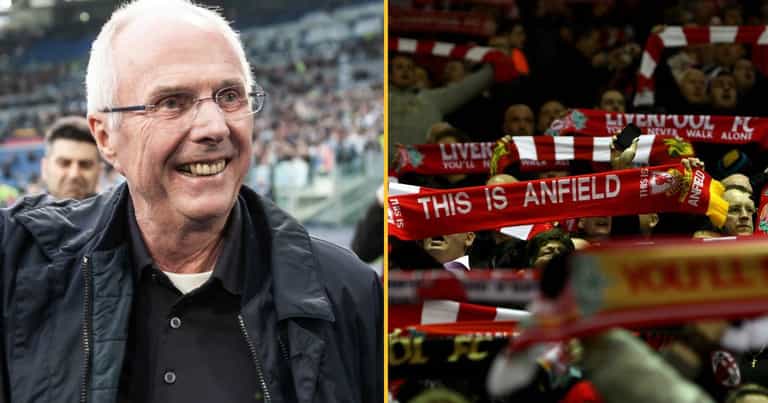 Fans call for Sven-Goran Eriksson to manage Liverpool legends team Fans call for Sven-Goran Eriksson to manage Liverpool legends team