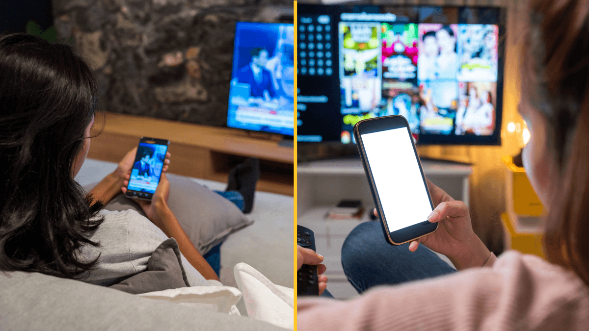 Warning issued to those who struggle to watch films without checking their phone