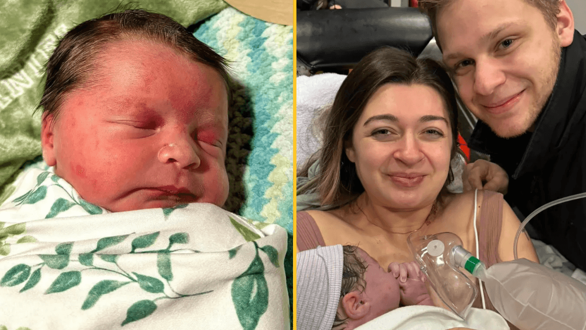 ‘I gave birth in a McDonald’s car park and named our son after the restaurant’