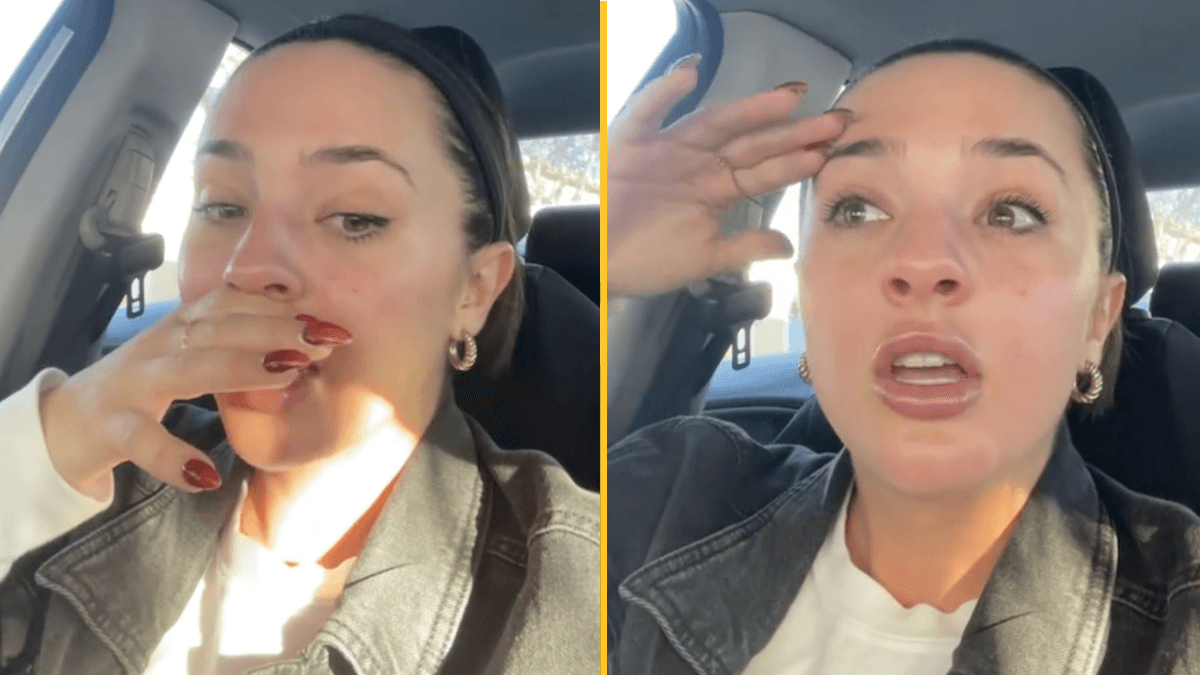Woman sobs as she reveals she works three jobs and doesn’t earn enough to get by