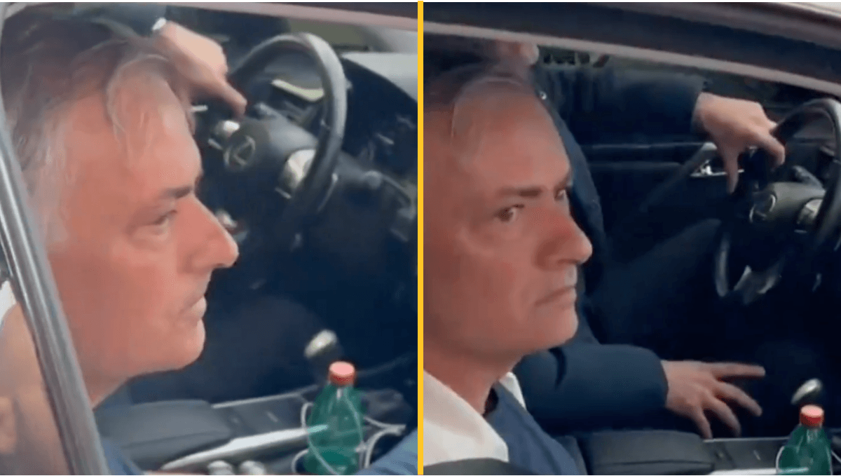 Jose Mourinho leaves Roma training ground in tears after sacking
