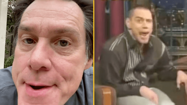Jim Carrey once lined up a joke and waited two decades to tell the punchline Jim Carrey once lined up a joke and waited two decades to tell the punchline