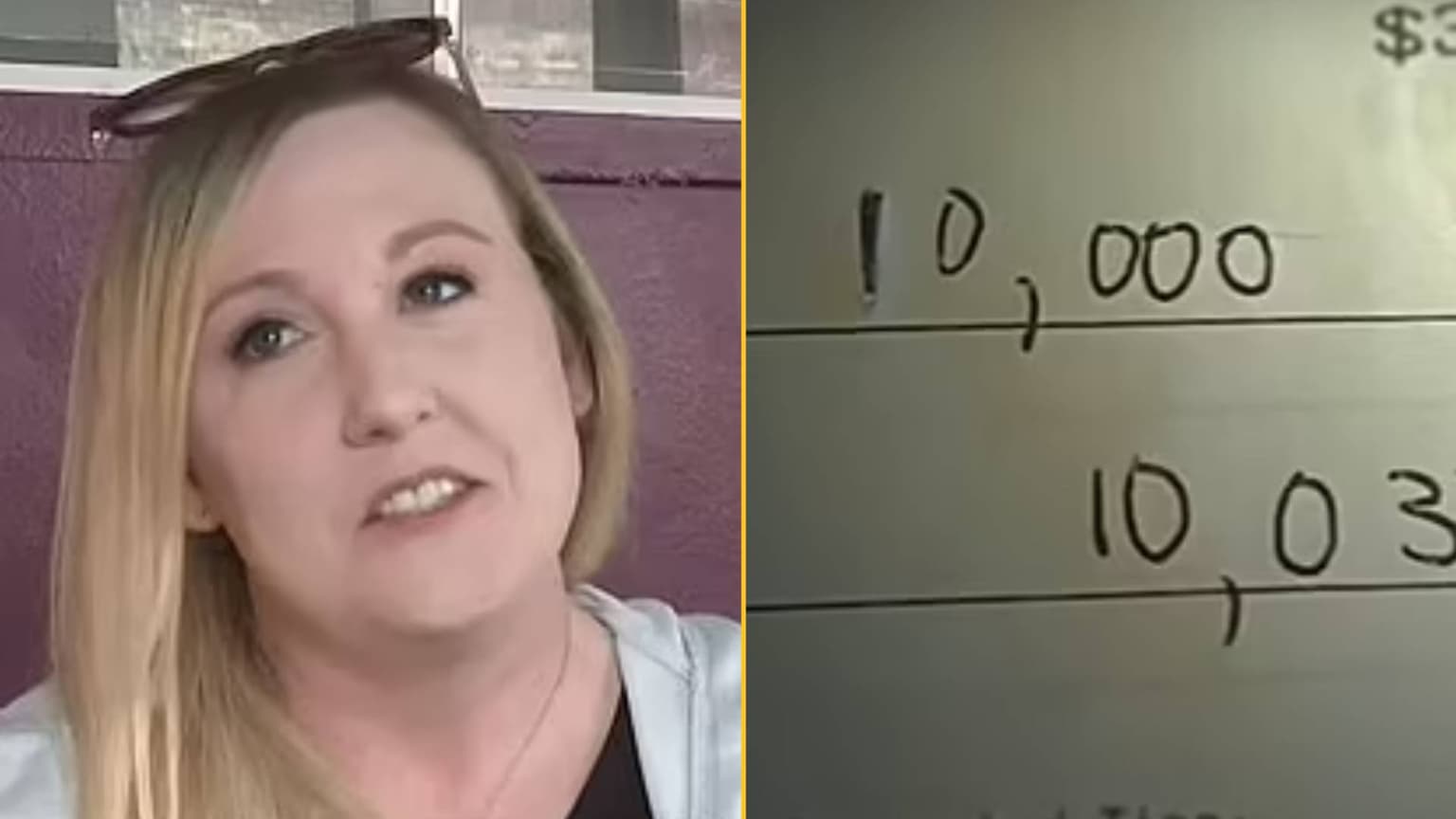 Waitress fired after receiving £8k tip on £25 bill and sharing with co-workers