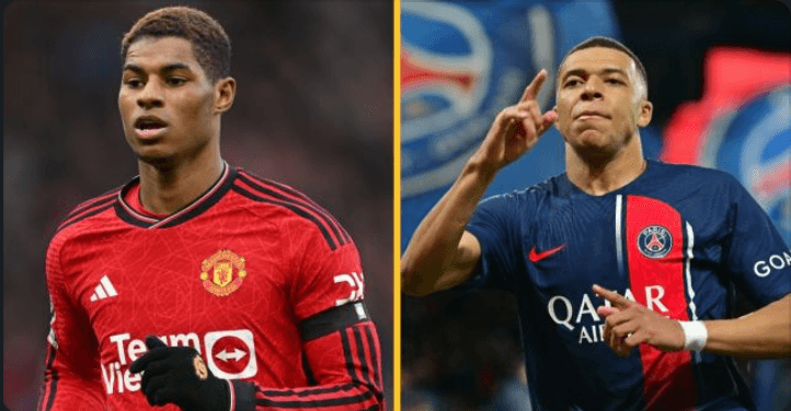 PSG want to sign Marcus Rashford to replace Kylian Mbappe, and Man United should cash in