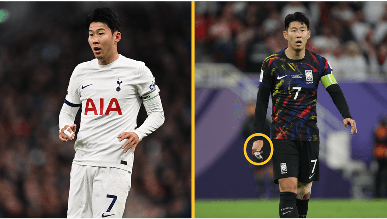 Son Heung-min suffered injured finger in table tennis row with teammates Son Heung-min suffered injured finger in table tennis row with teammates