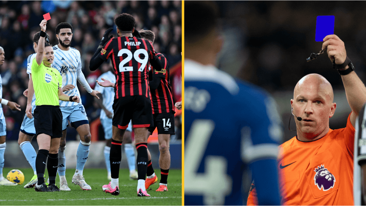 Football to introduce blue cards in major refereeing shake up
